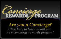 Are you a Tampa Concierge? Sign up now for Concierge perks